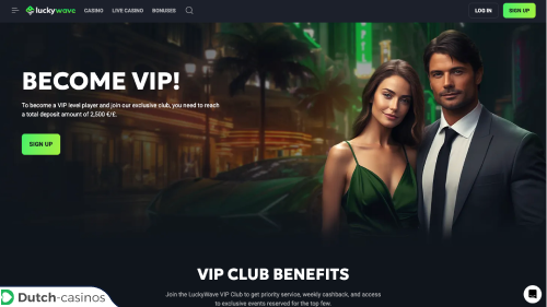 Luckywave Casino VIP-programma