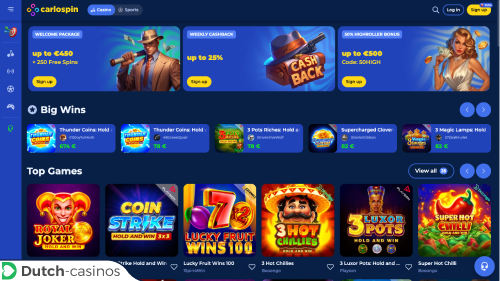 Carlospin Casino kort overzicht