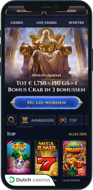 Cazeus Casino mobiele app