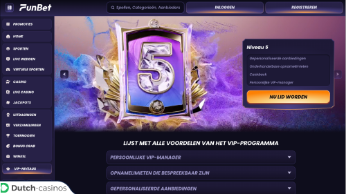 FunBet Casino VIP-programma