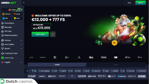 MegaBet Casino breve revisão